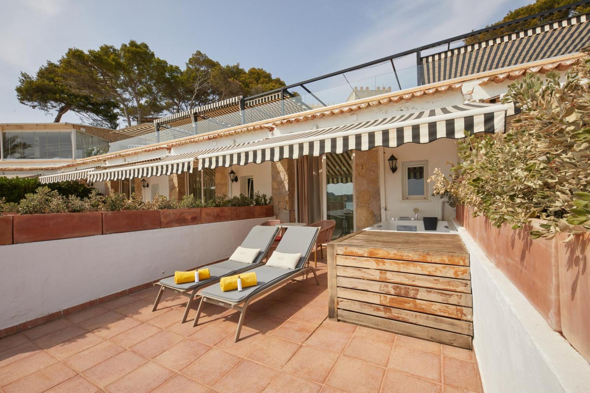 Secrets Mallorca Villamil Resort & Spa - Adults Only Peguera Luaran gambar Terrace of a suite