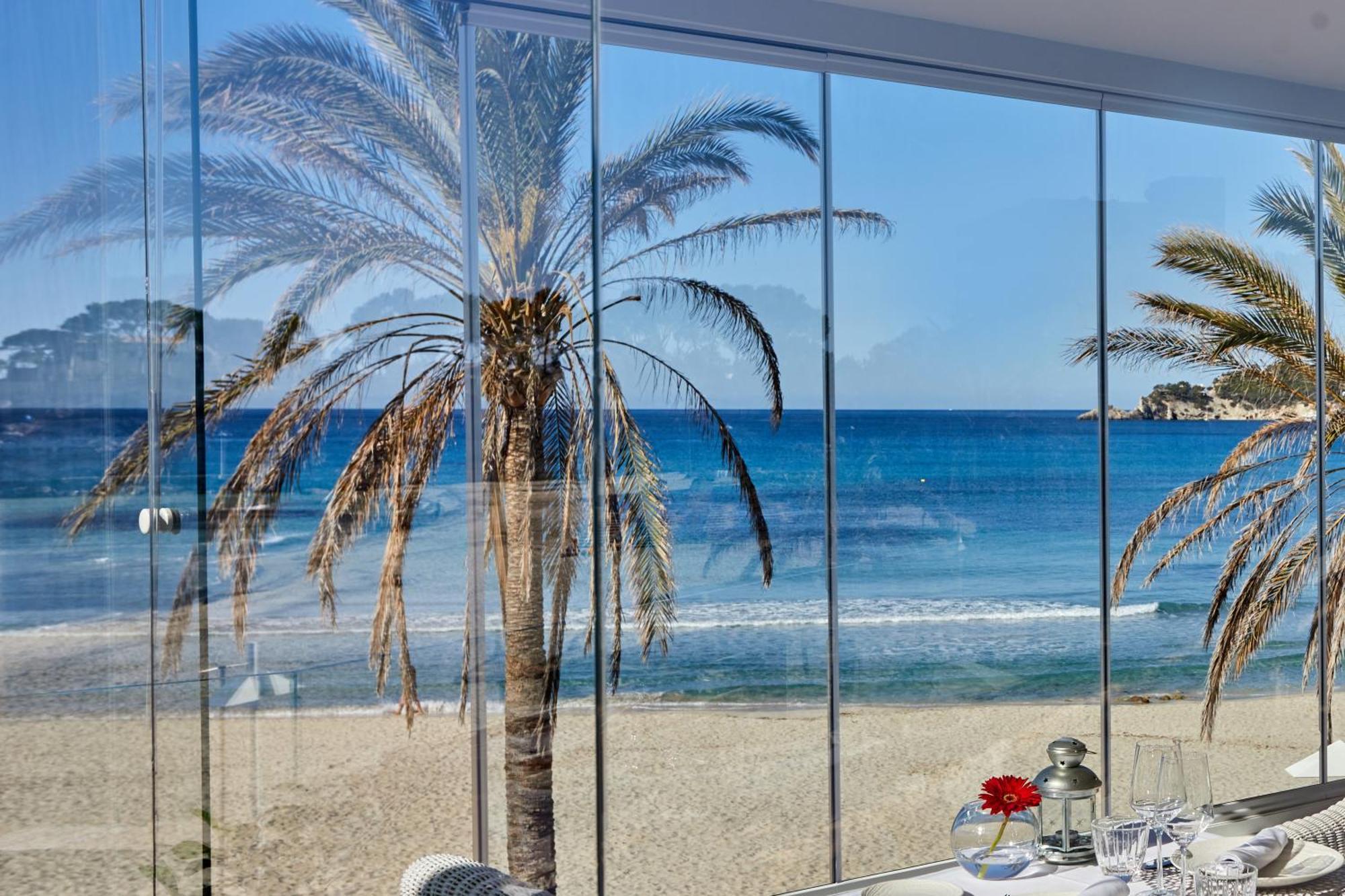 Secrets Mallorca Villamil Resort & Spa - Adults Only Peguera Luaran gambar View of the beach from the hotel
