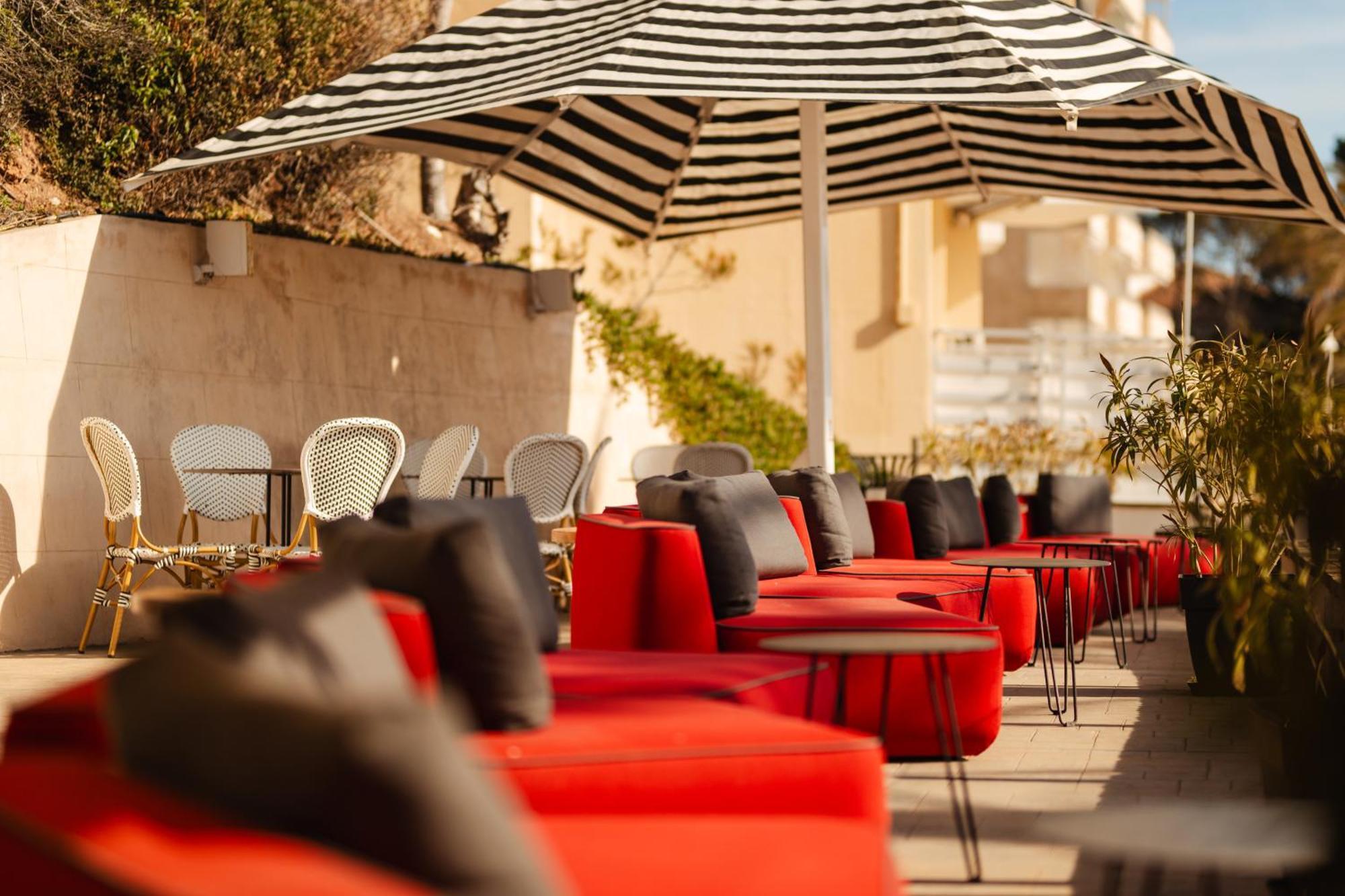 Secrets Mallorca Villamil Resort & Spa - Adults Only Peguera Luaran gambar The rooftop bar